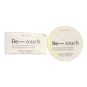 NEW HALEYS Re-Touch Soft Focus Setting Powder 0.26 oz 7.5g
